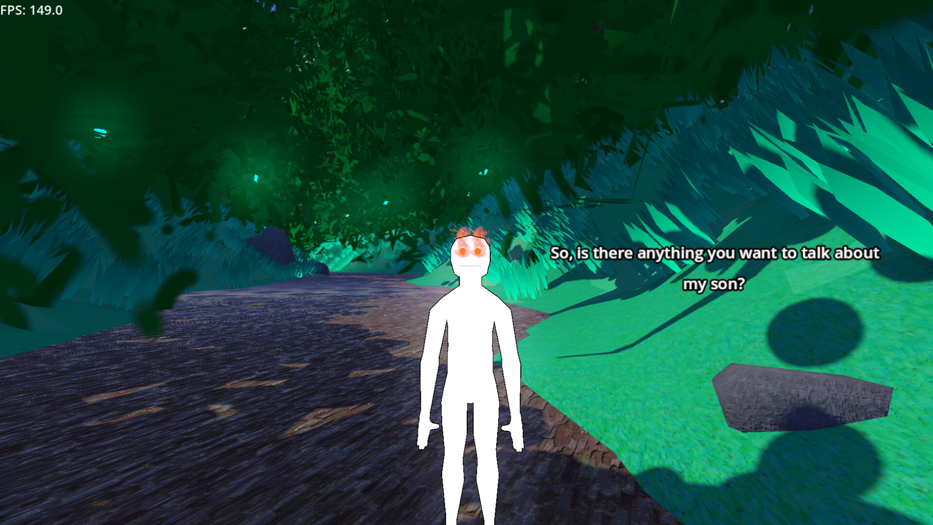 遊戲中充滿奇幻色彩的樹木與光影,展現出其標籤中的「多彩」與「魔法」元素。