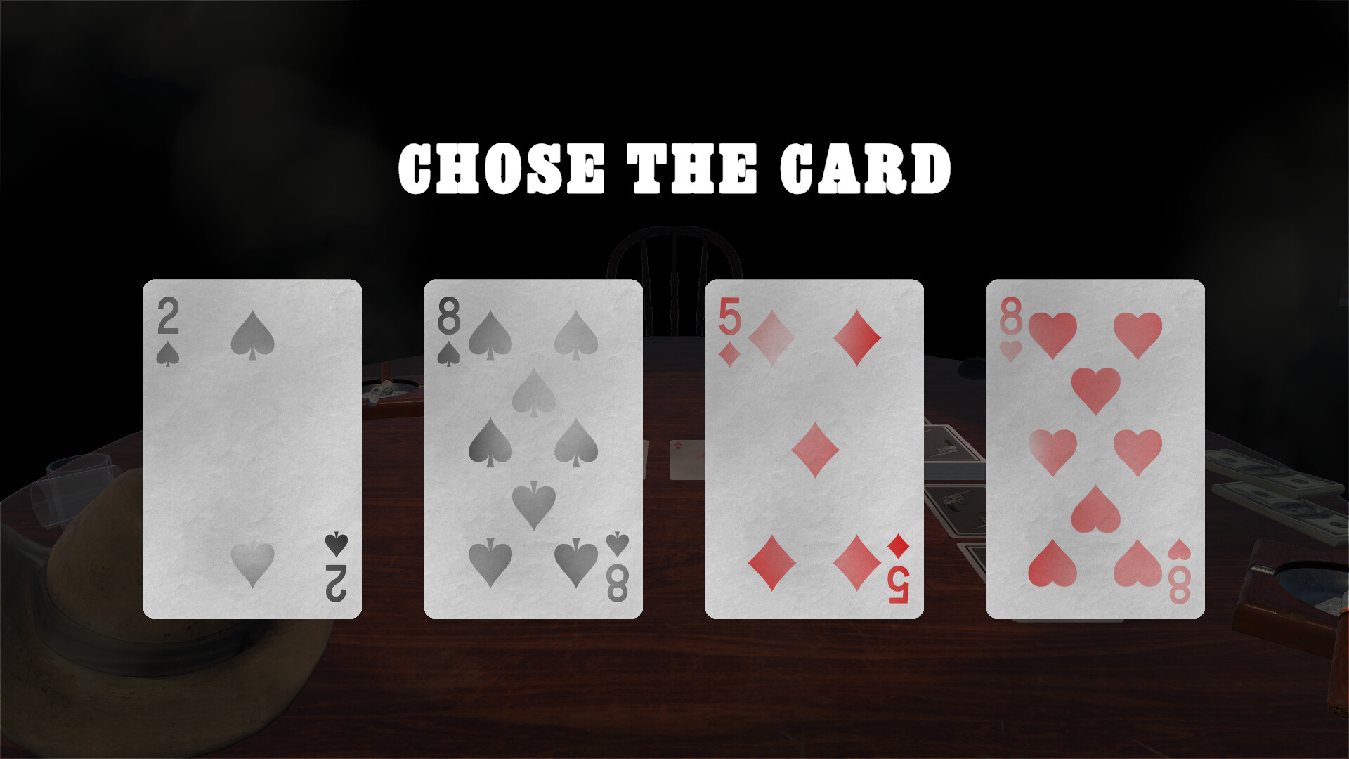 Land Run Card Battle Interface