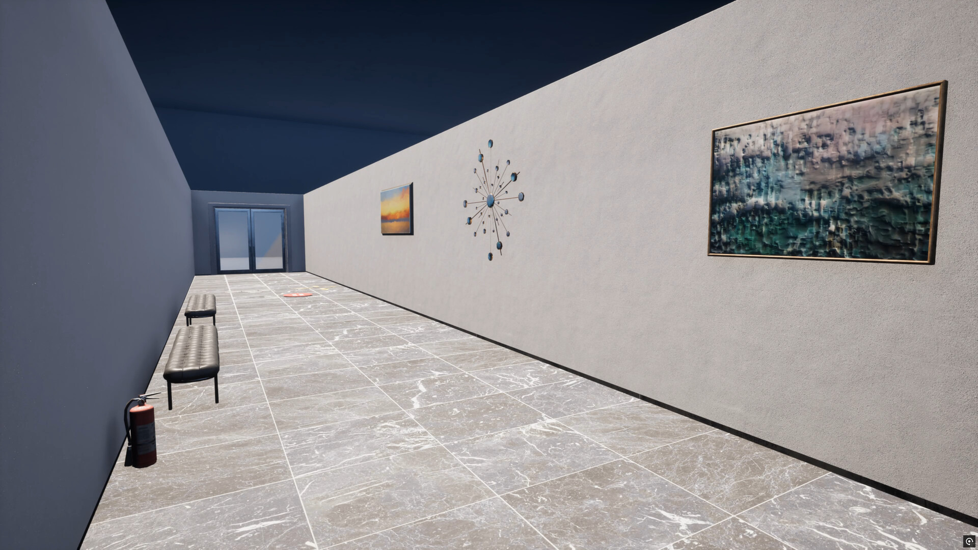 室內場景截圖，展現了細緻的環境細節