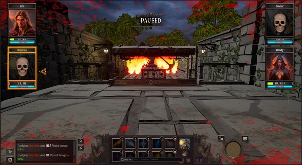 遊戲中的隊伍介面