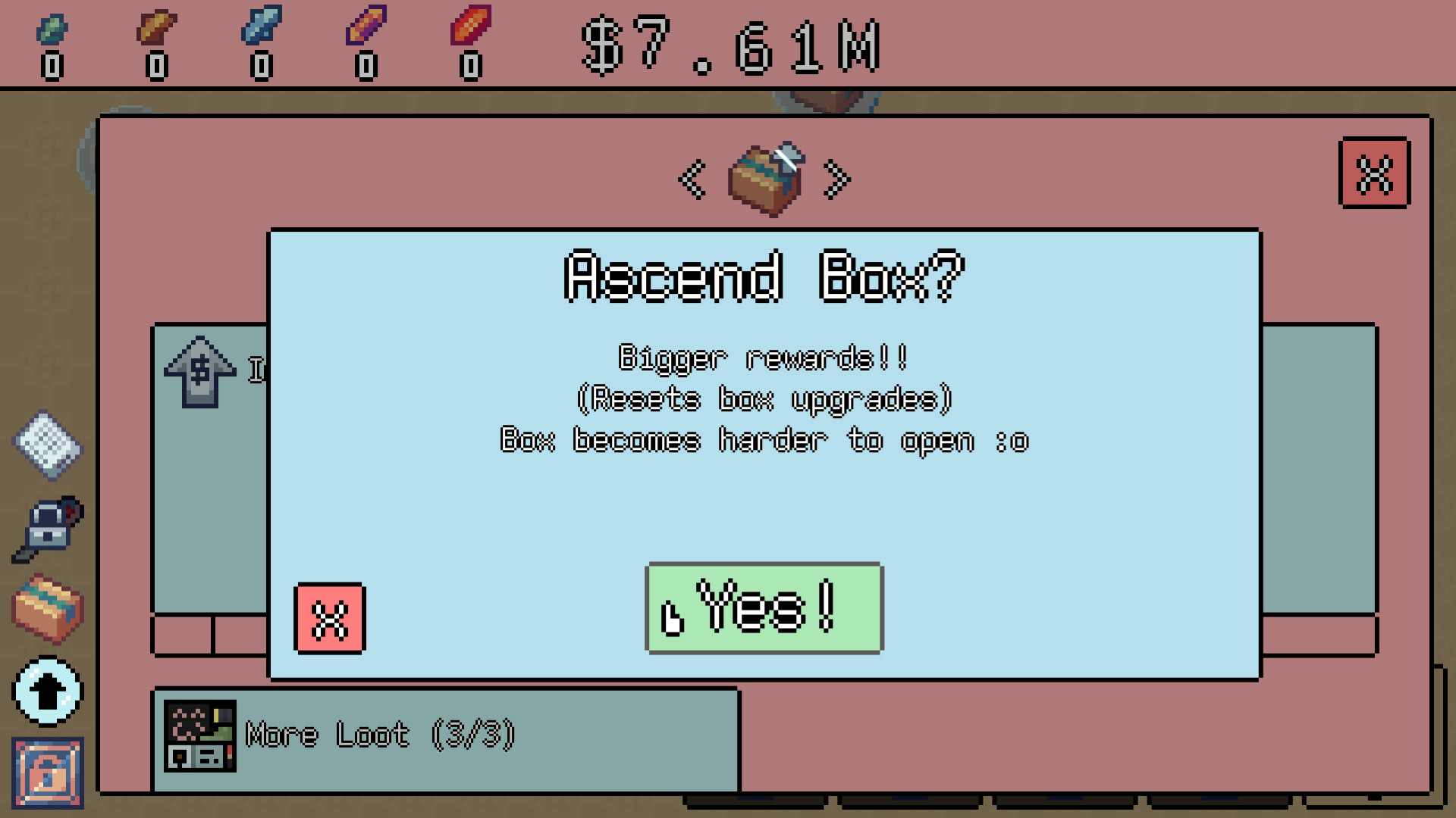 遊戲中的技能樹升級介面