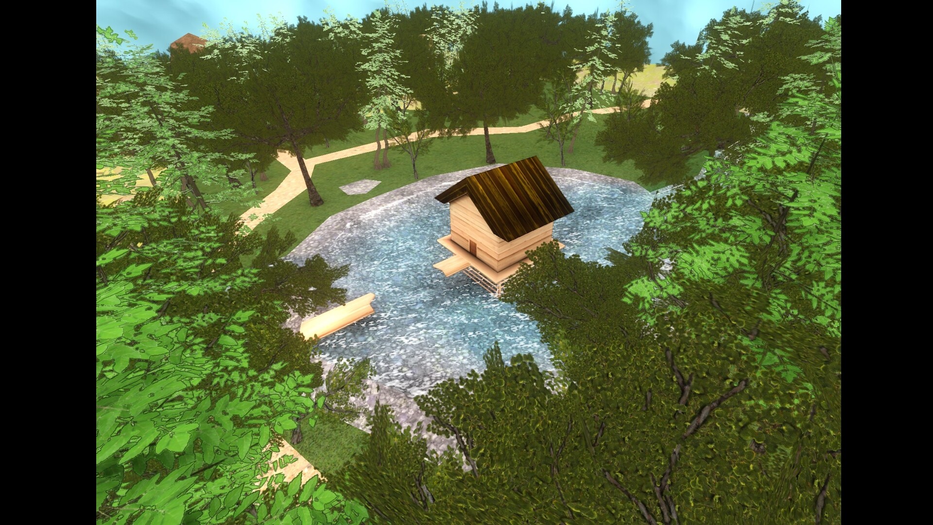 神秘的建築內部結構