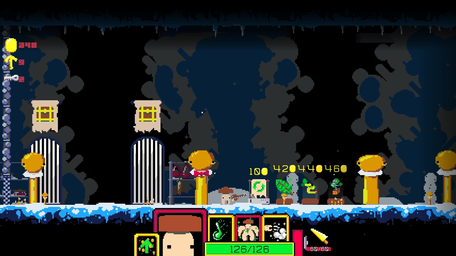 隨機生成的房間與敵人