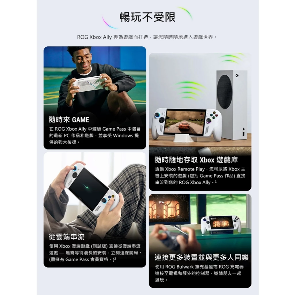 ROG 產品線全家桶一致性展示