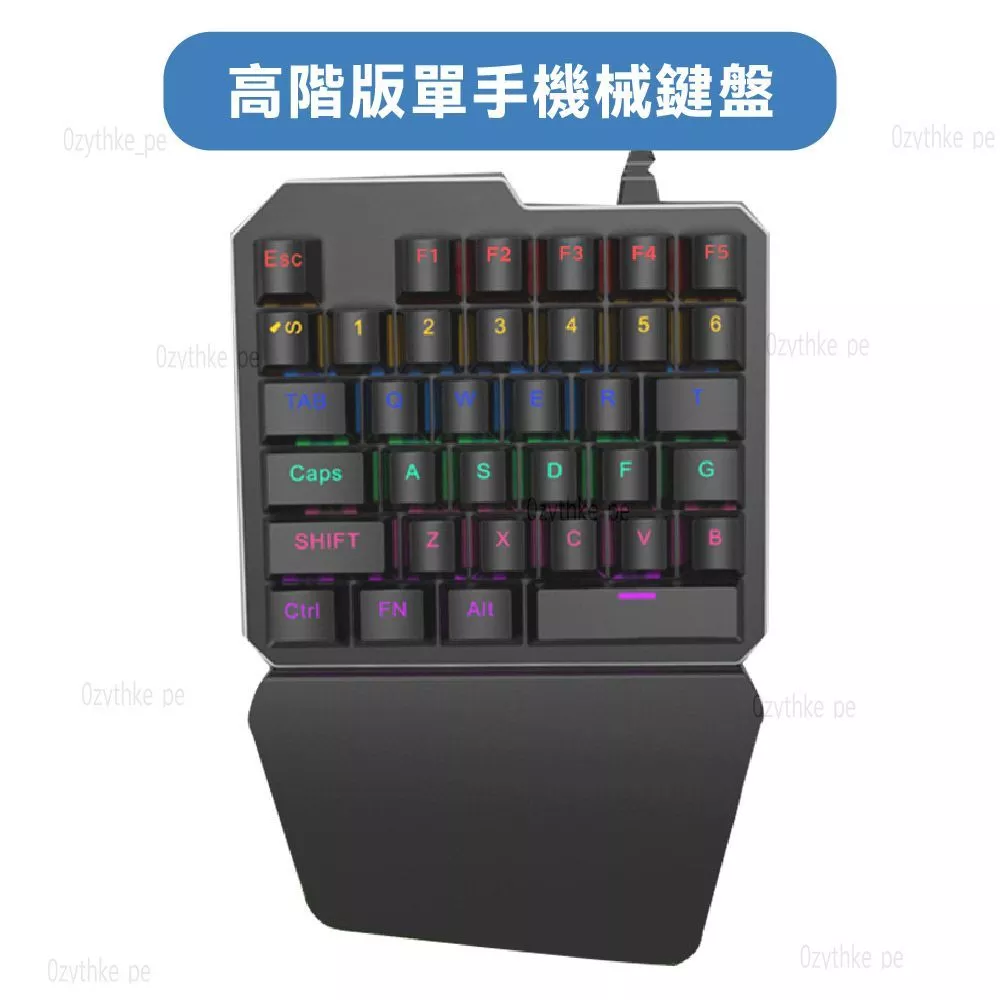 鍵盤按鍵對應圖