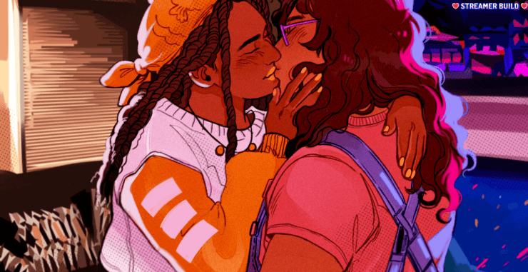 ValiDate 遊戲精美的 CG 插圖