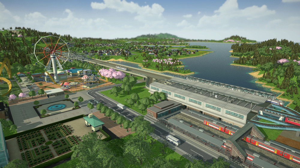 多樣化的交通工具配置