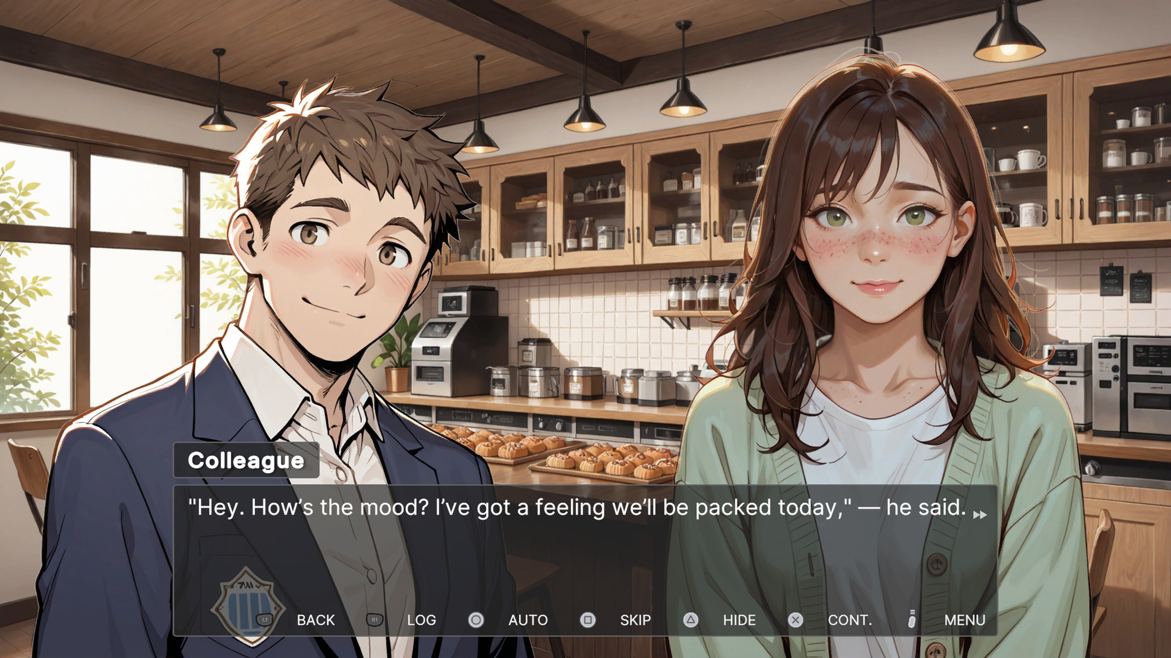 角色對話與分支選擇介面