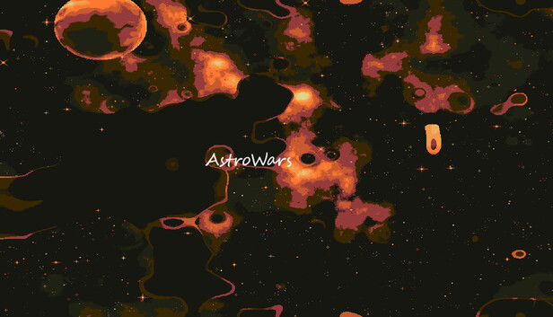 AstroWars 遊戲主視覺圖