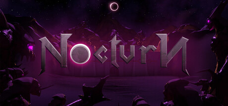 Nocturn 遊戲標題與美術風格展示