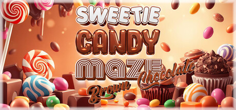 Sweetie Candy Maze: Brown Chocolate 遊戲標題大圖