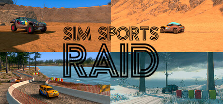 SIM SPORTS RAID 遊戲標題視覺大圖