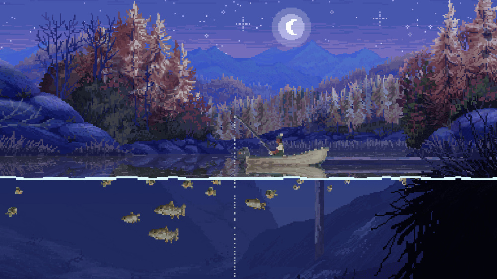 Cast n Chill 遊戲畫面展示 - 寧靜湖泊