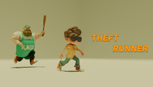 Theft Runner 遊戲形象視覺圖