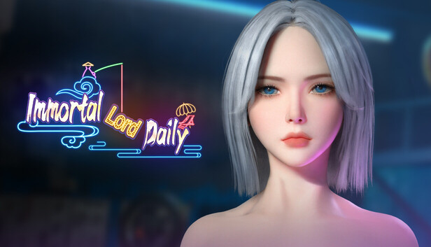 遊戲宣傳圖展示了獨特的賽博修仙風格