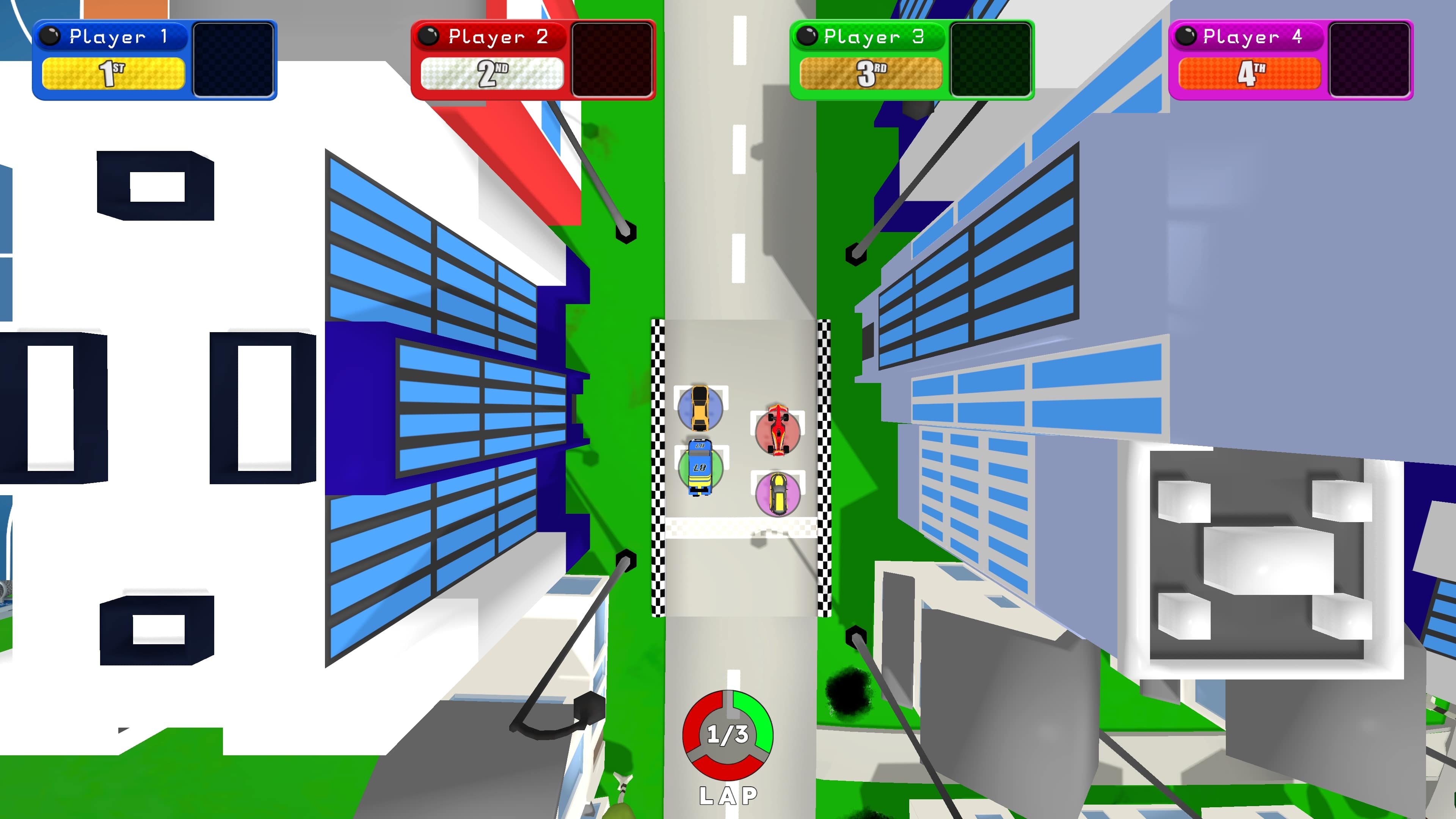 賽車碰撞 (Racecar Crashers) 道具與特效展示