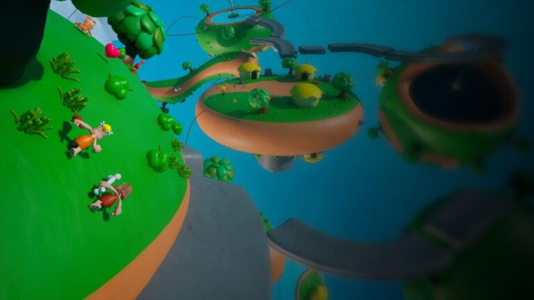 歡樂！Xbox 動作平台《Crosak》4K黏土冒險，雙人翻轉世界！