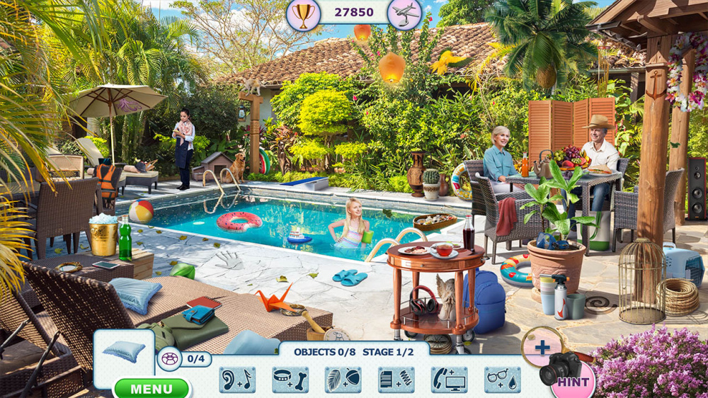 支援觸控操作的遊戲介面