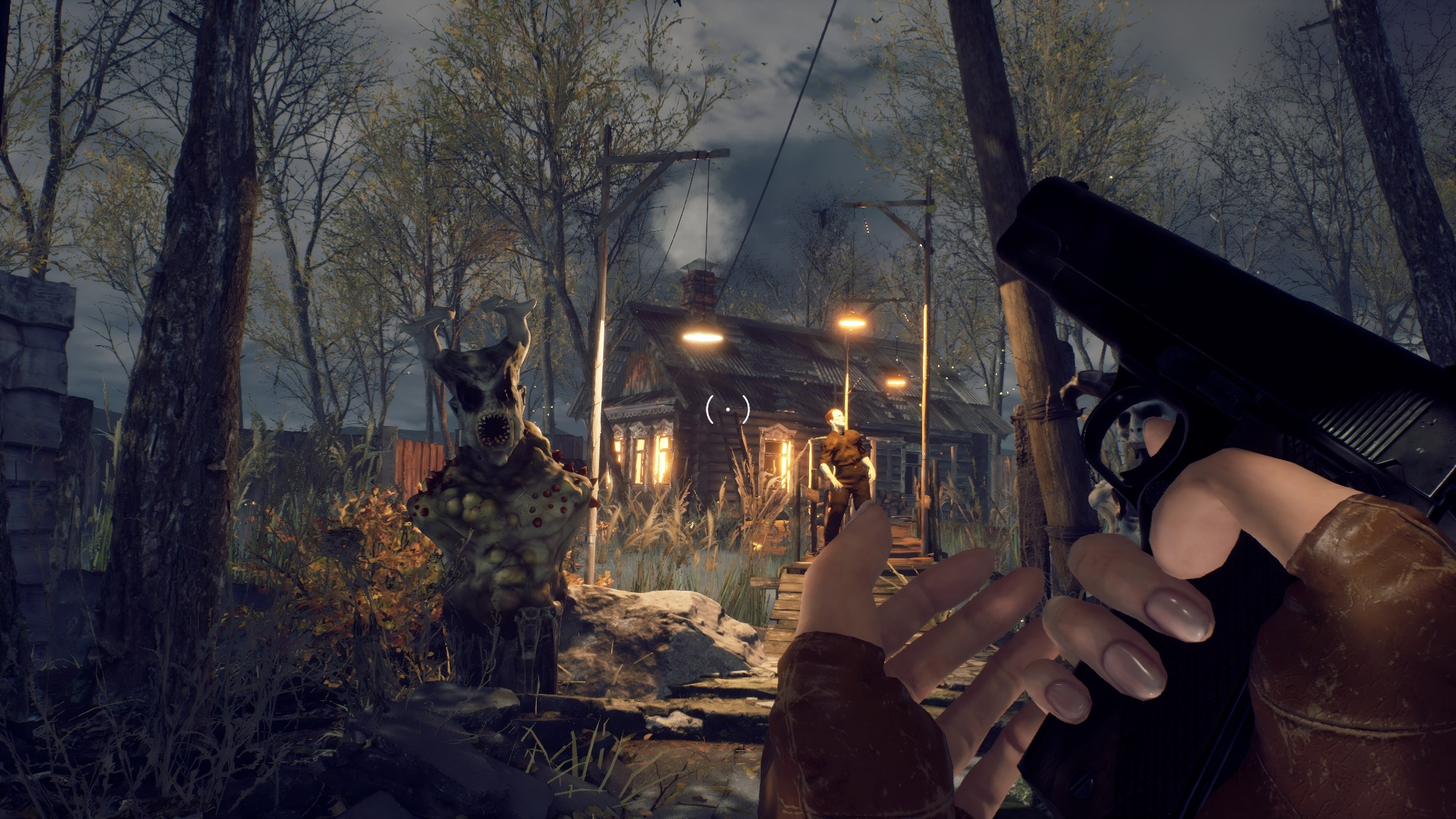 充滿壓迫感的室內場景