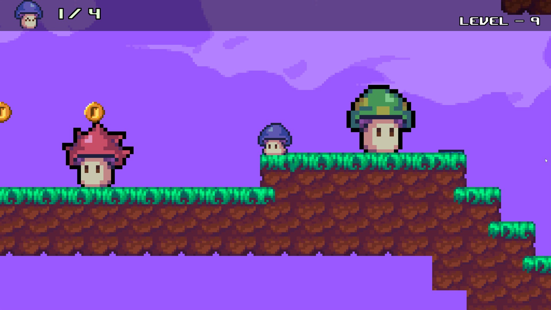 SlimeFlip 利用重力反轉機制通過障礙