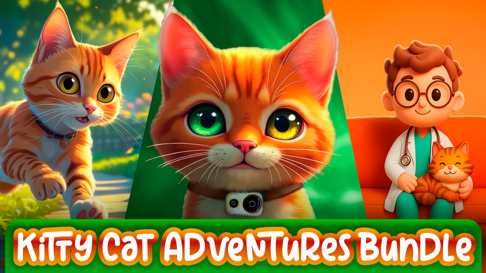 KITTY CAT ADVENTURES BUNDLE 主視覺圖