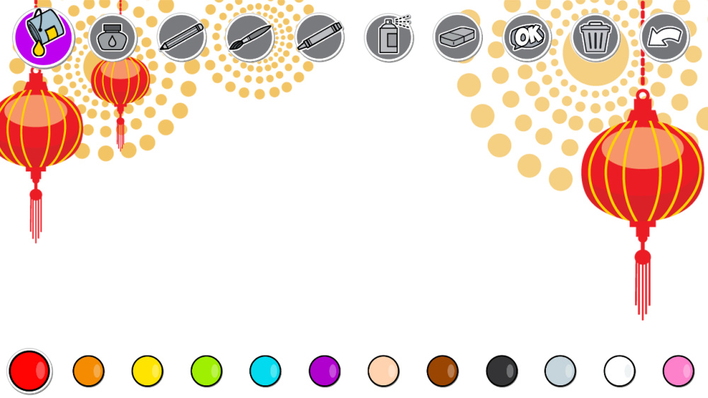 漫畫著色書 遊戲畫面截圖 4