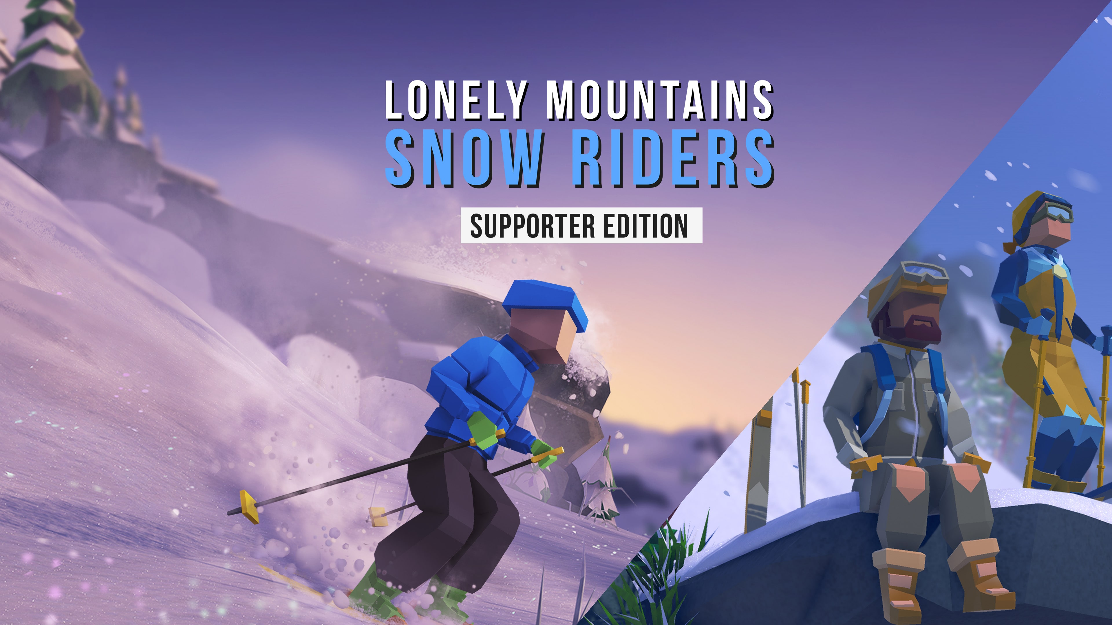 Lonely Mountains: Snow Riders 支持者版封面