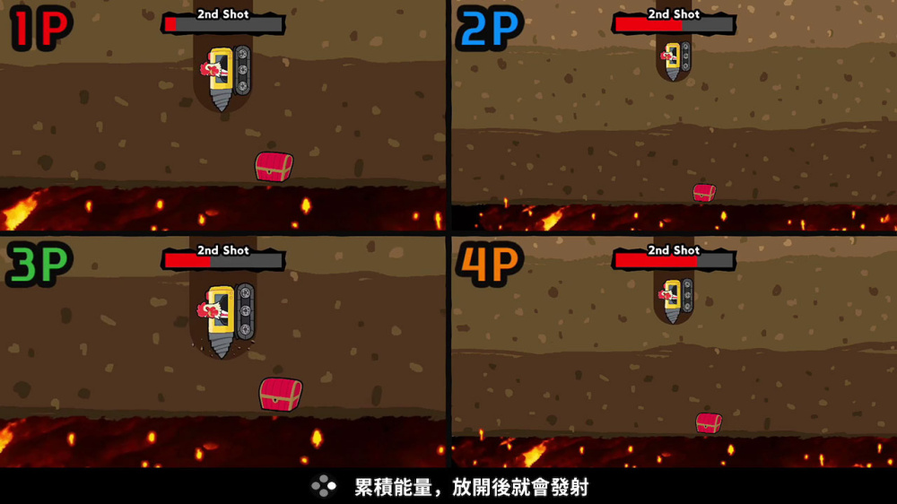 多人遊戲競爭畫面