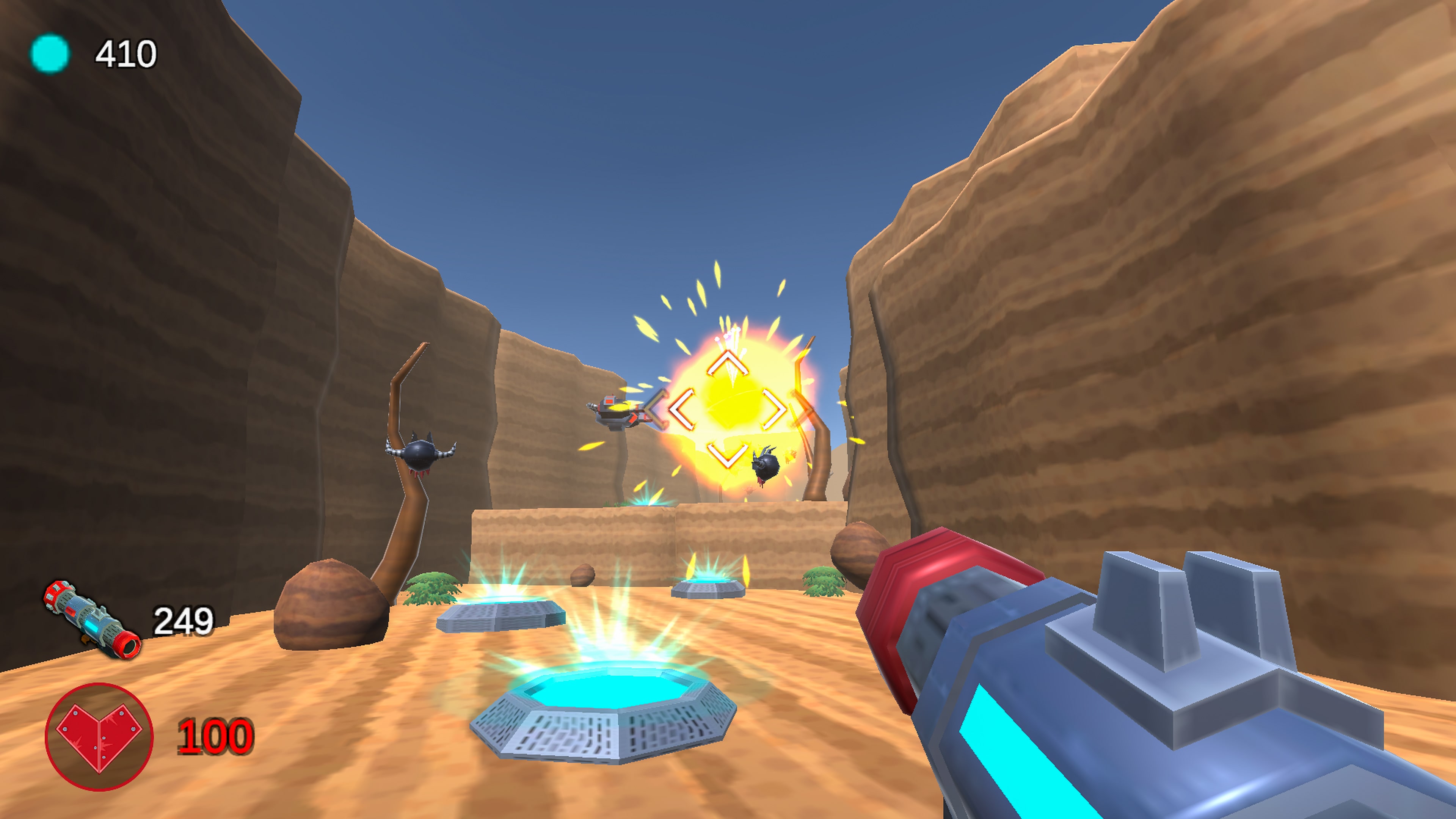 激烈的戰鬥場景與敵人