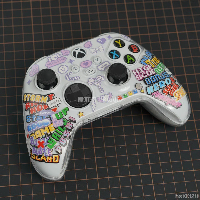 Xbox 玩家必看!2026 強防護遊戲手柄水晶殼:PC 透明分體設計打造極致電競質感