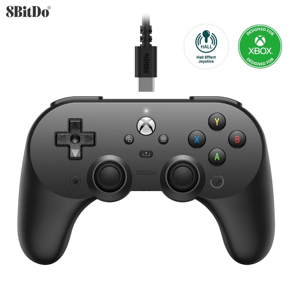 Xbox 玩家救星!2026 告別搖桿漂移 8BitDo Pro 2 霍爾感應有線控制器高 CP 值推薦
