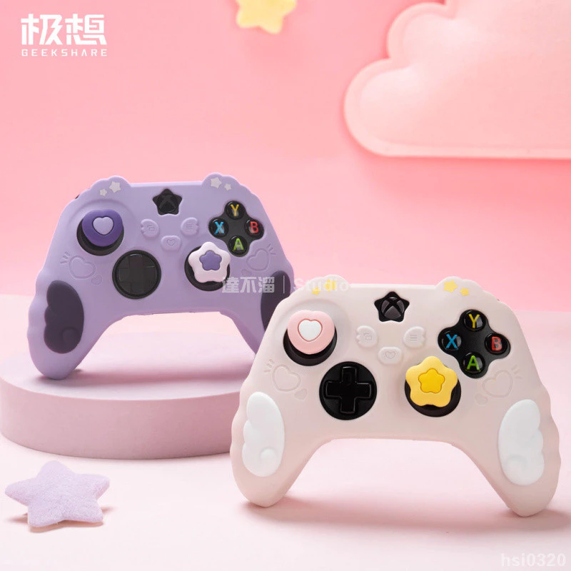 PS5、Xbox、Switch 玩家必備！2026「星翼物語」手把保護套：二次元美學與極致防護的完美結合