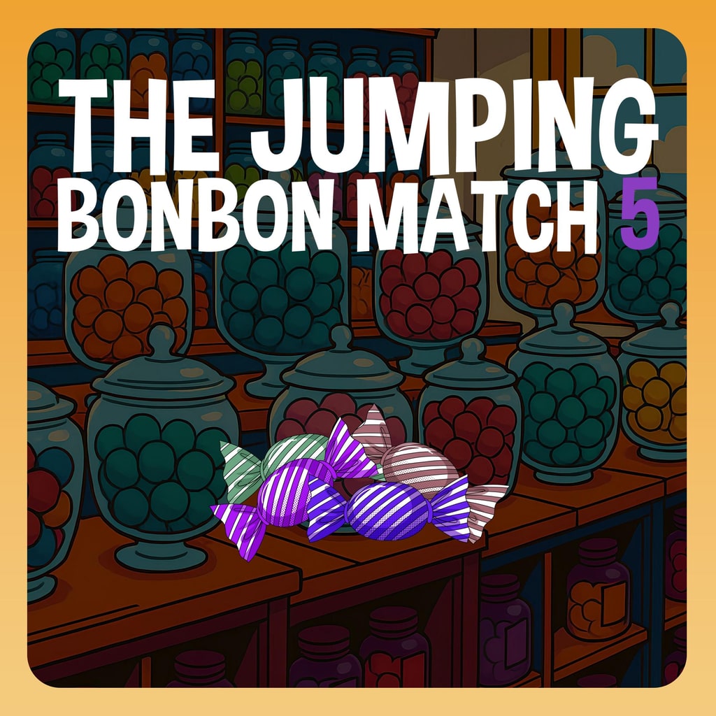 The Jumping Bonbon Match 5 遊戲主視覺圖