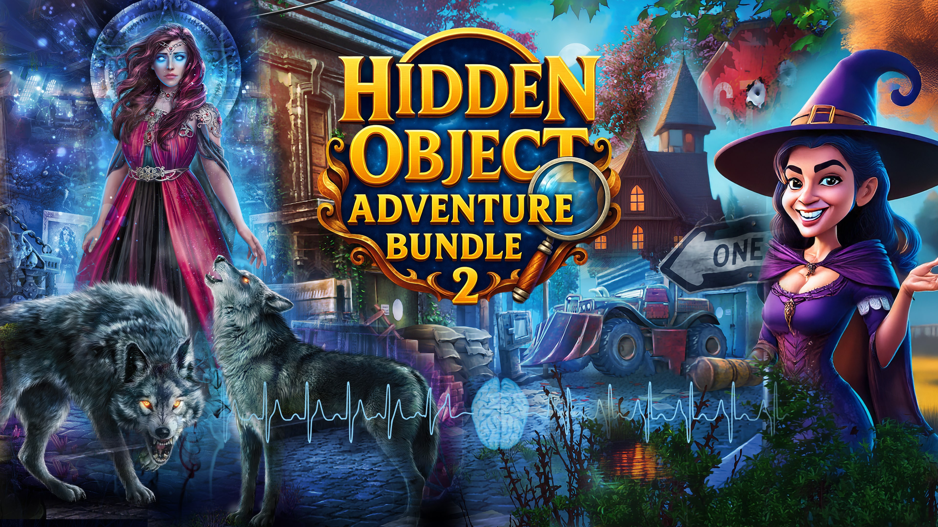 Hidden Object Adventure Bundle 2 包含三款獨特風格的遊戲