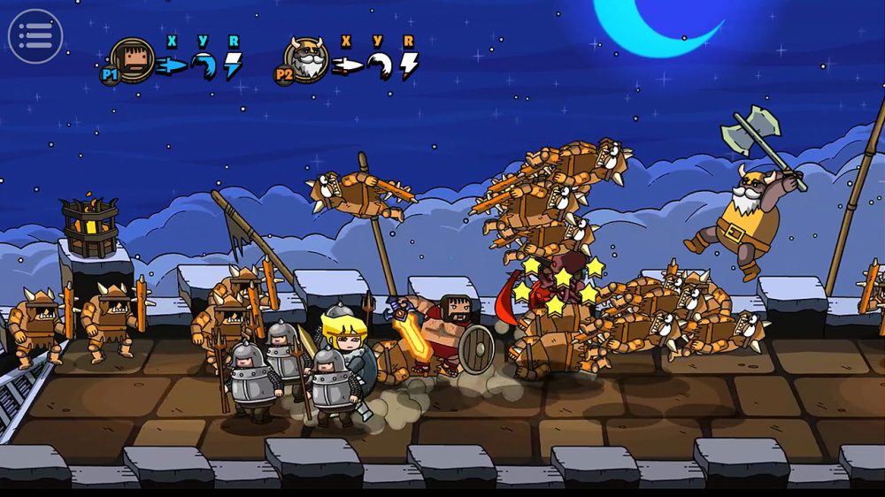 多人合作戰鬥畫面