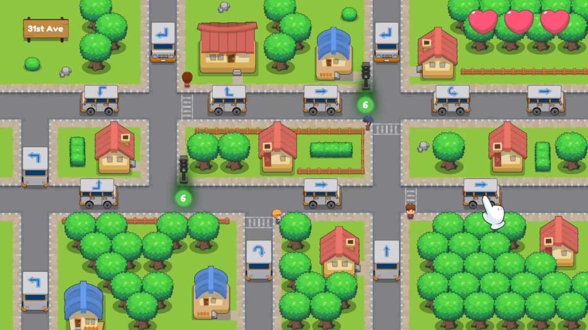 Avenue Escape 遊戲截圖 - 繁忙的十字路口