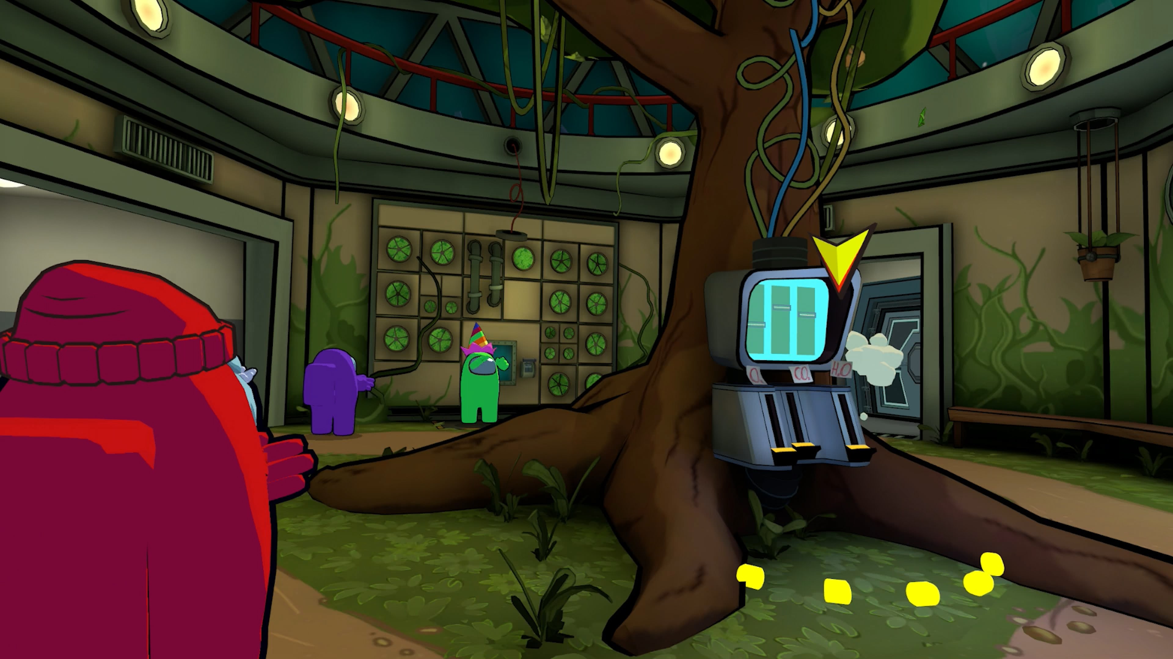 第一人稱視角執行維修任務