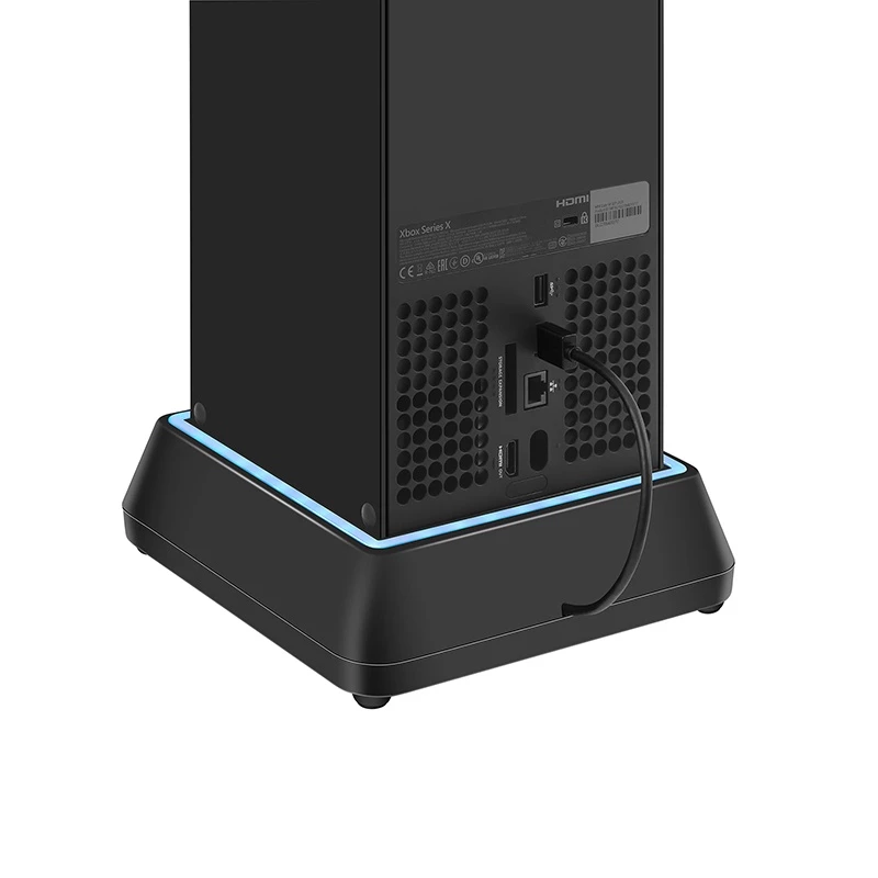 散熱底座風扇轉速與燈效展示