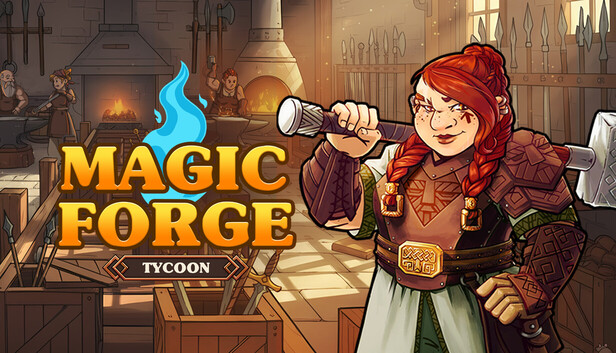 Magic Forge Tycoon 遊戲主視覺