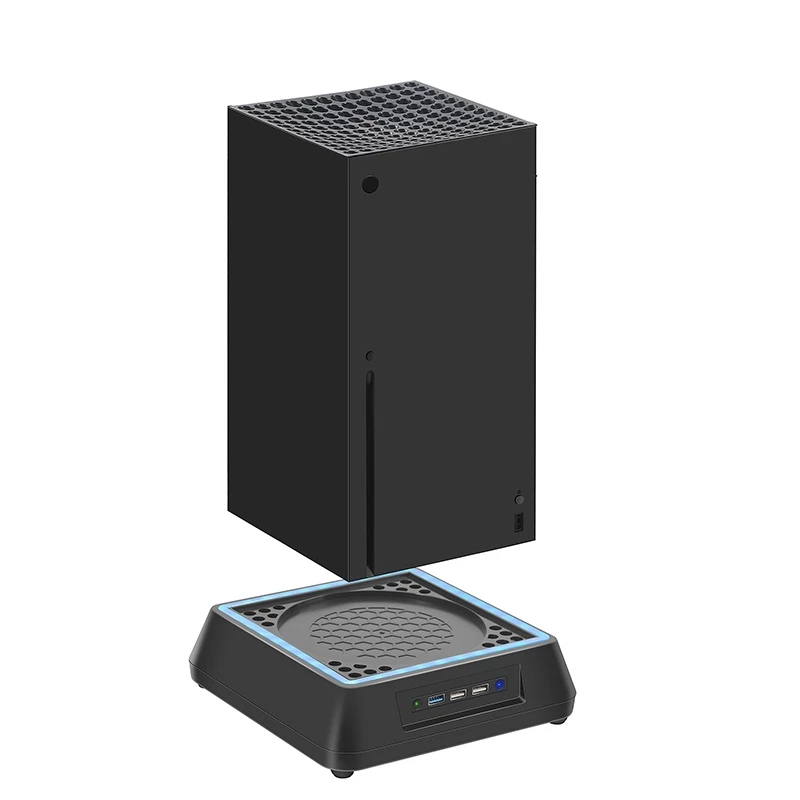 包裝完整且質感精良的散熱底座