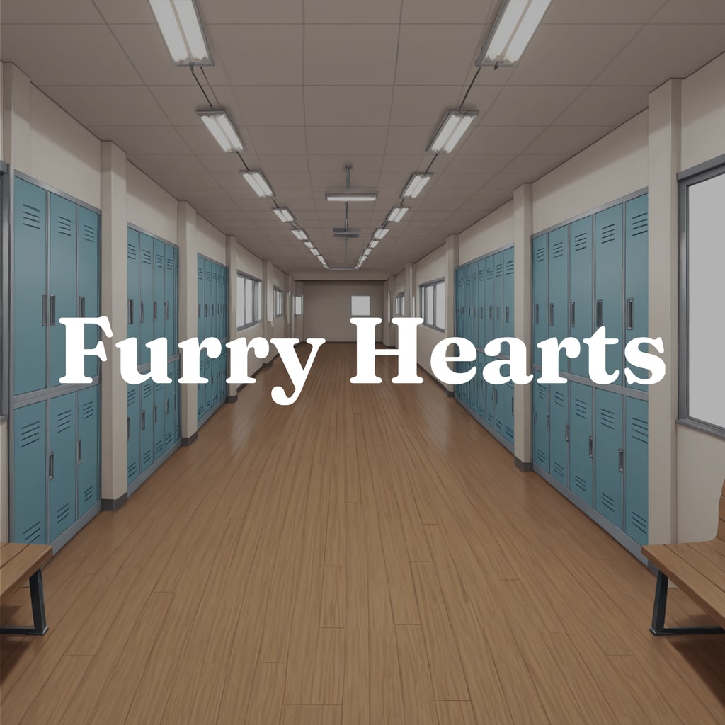 Furry Hearts 遊戲標誌與美術圖