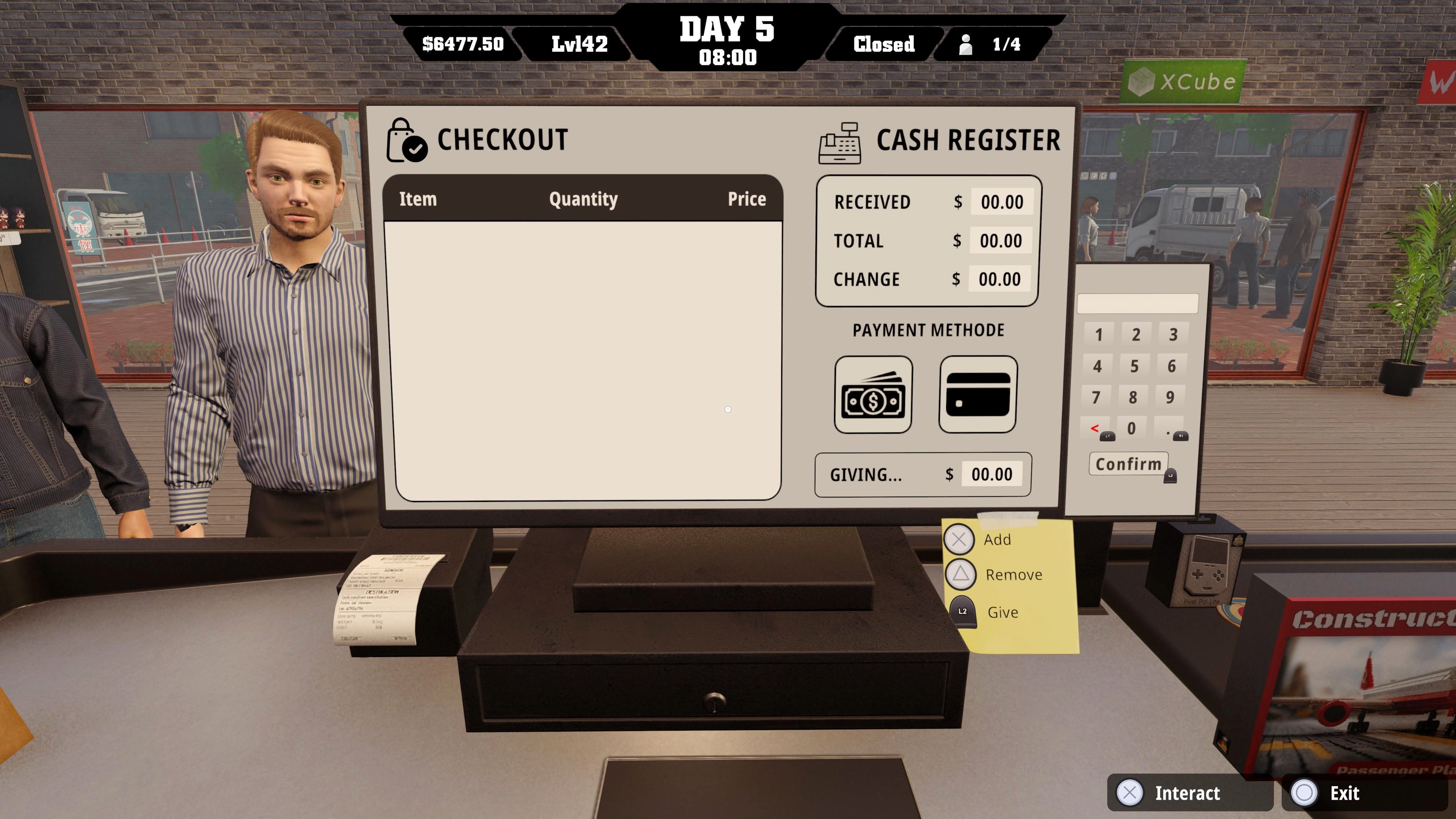 繁忙的店鋪結帳區