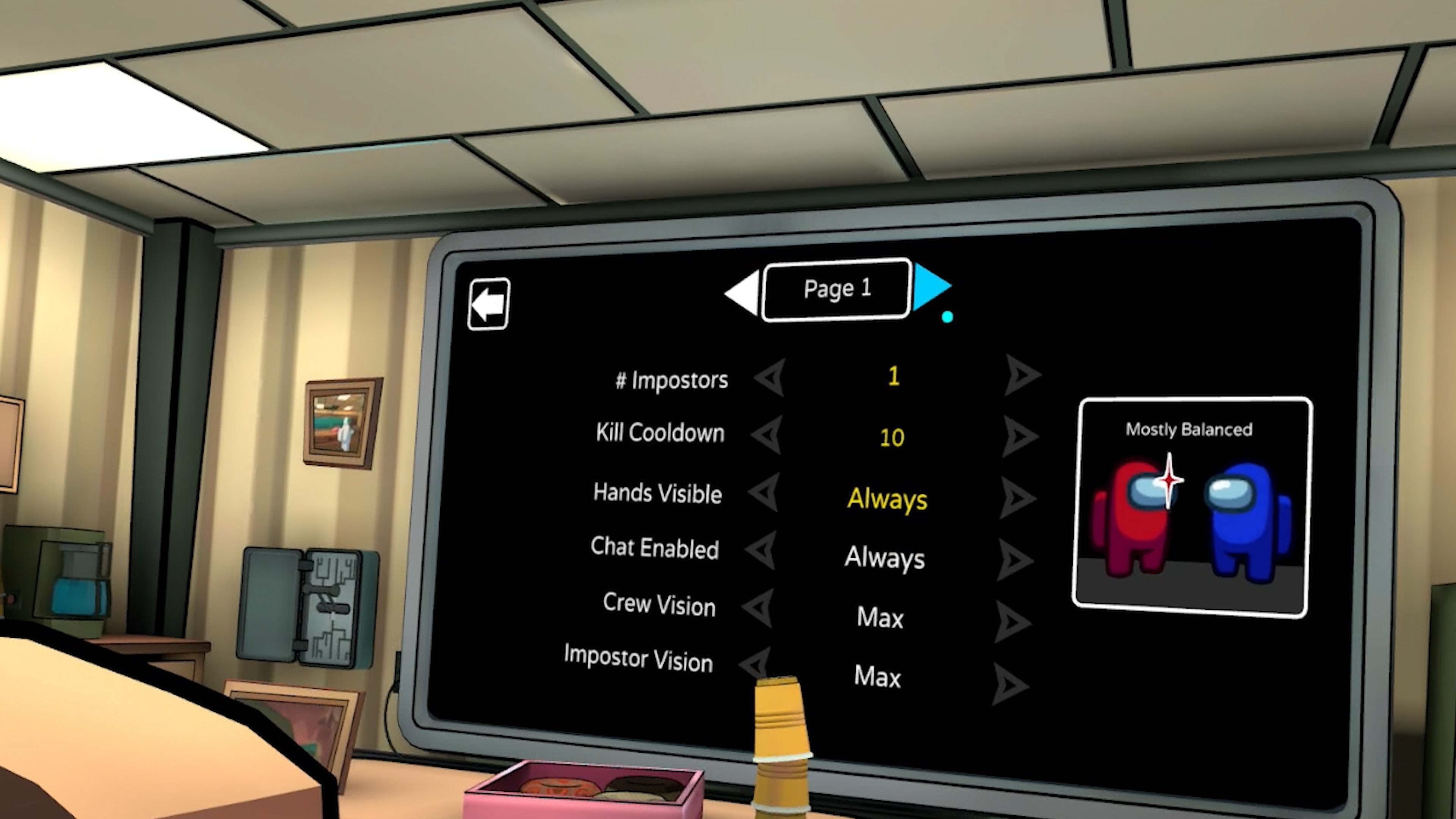 充滿緊張氛圍的太空船走廊