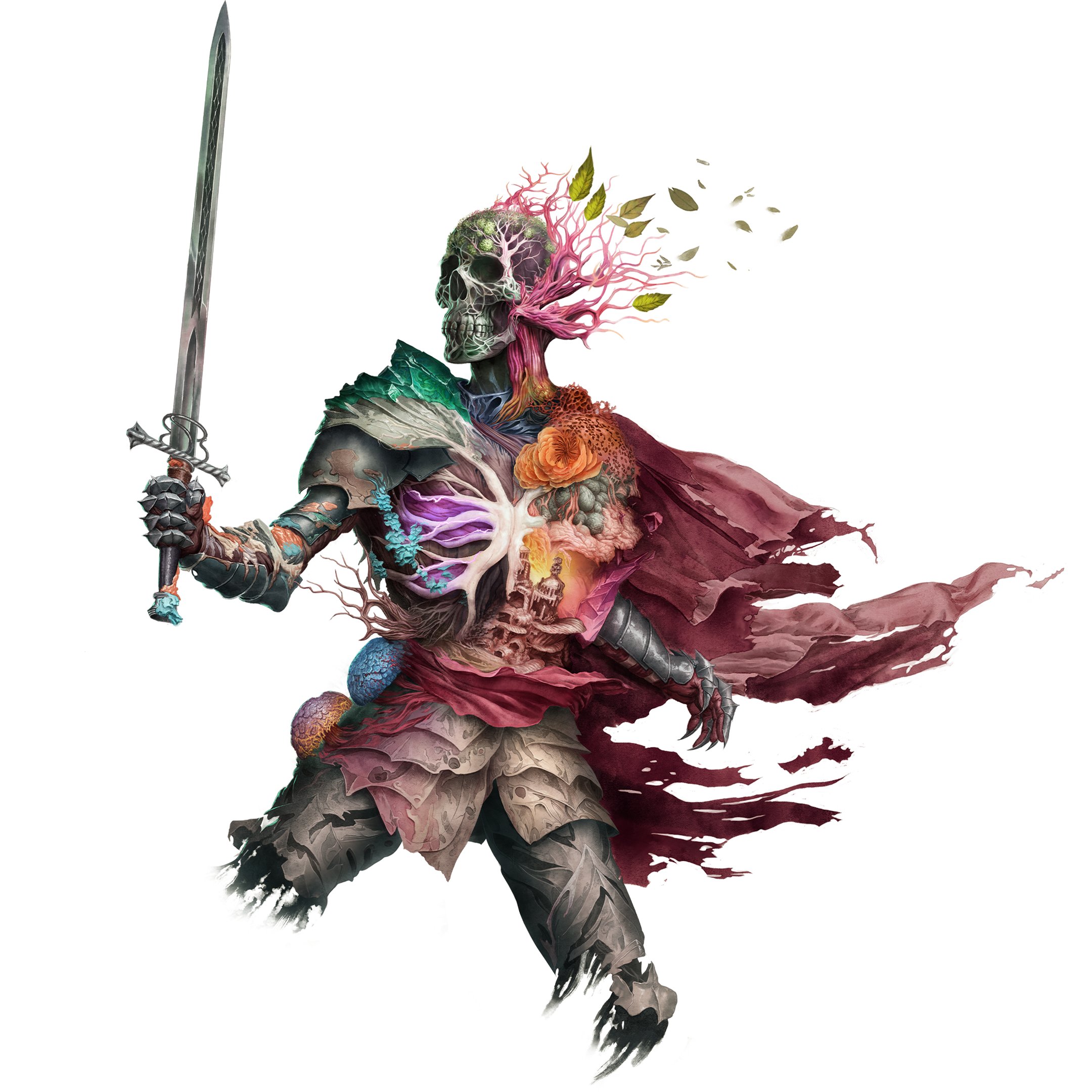 遊戲角色與同伴展示