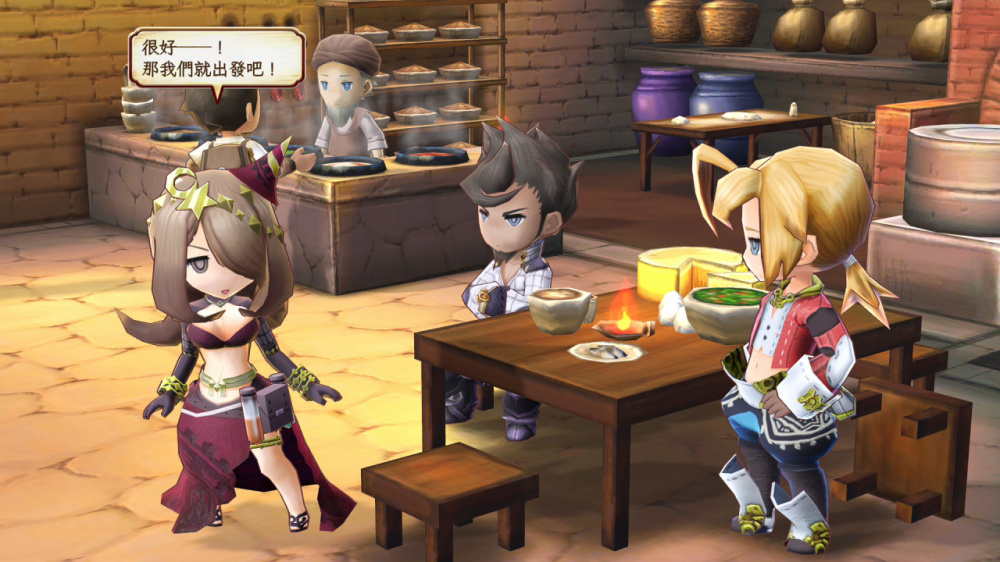 激烈的戰鬥畫面