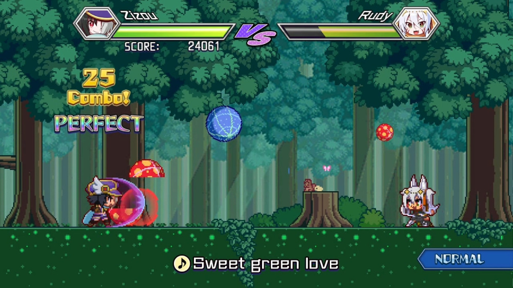 斬擊與跳躍的操作示意