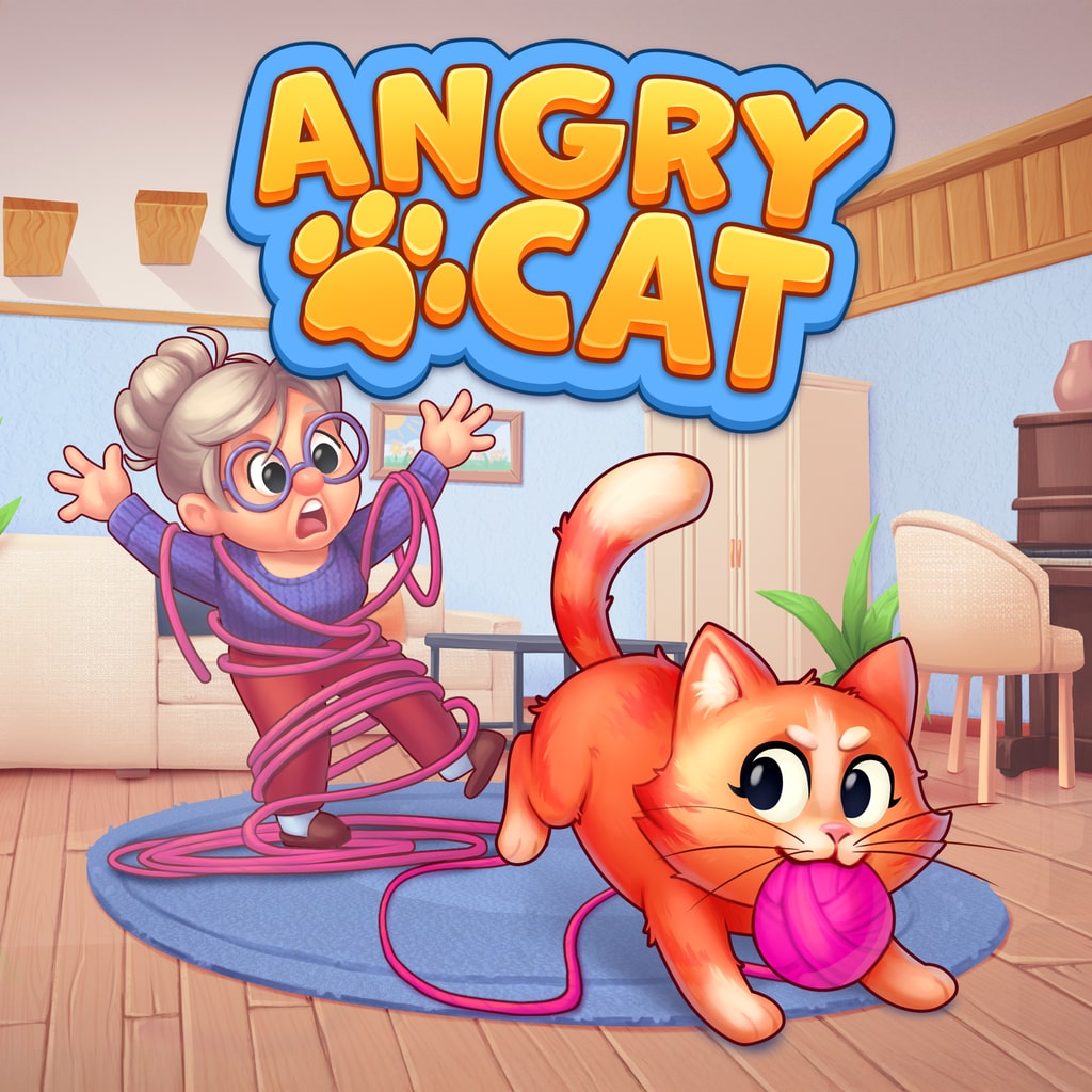 Angry Cat 遊戲主視覺圖