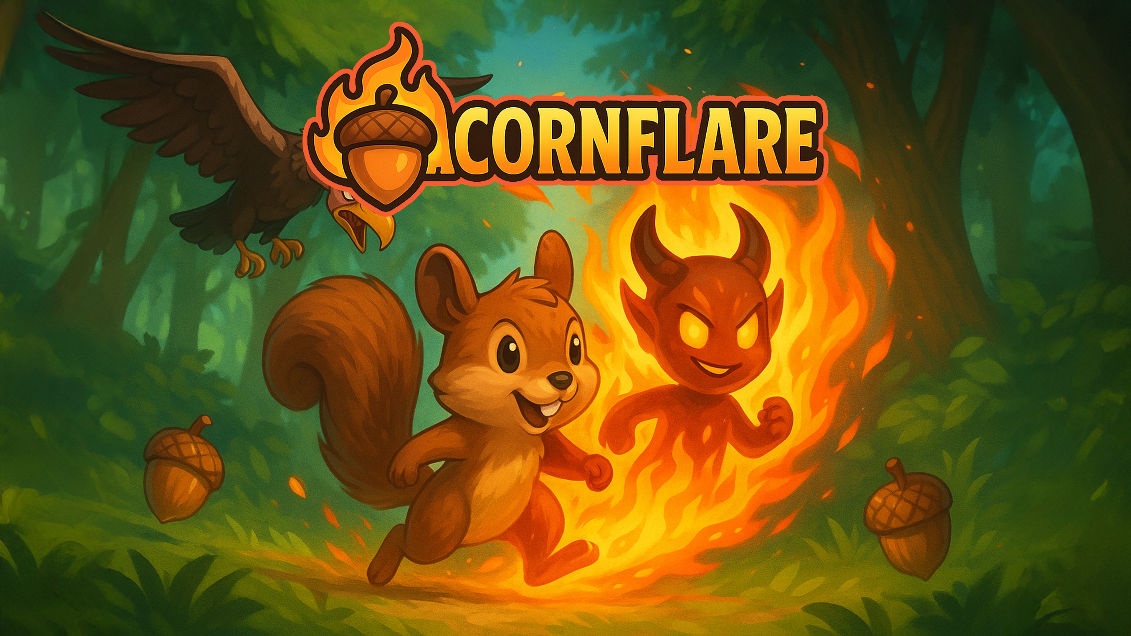 Pixicharm - Acornflare 遊戲封面