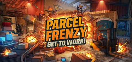 Parcel Frenzy: Get To Work! 遊戲主視覺圖