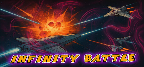 Infinity Battle 遊戲標題視覺圖
